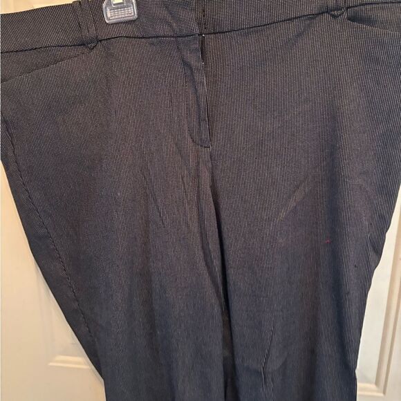Lane Bryant Charcoal Micro Check Pants - Picture 5 of 6